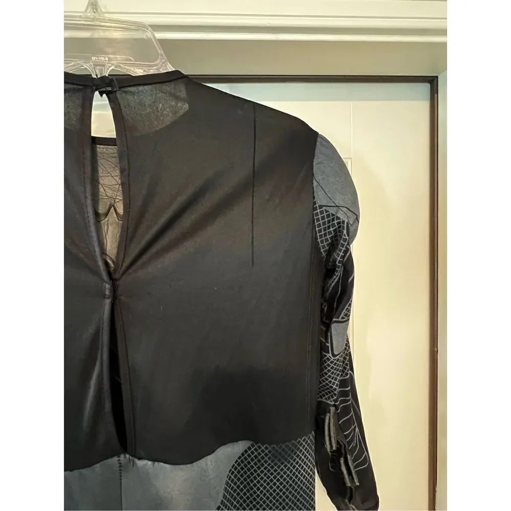 Black Knight DC Comics Muscle Batman Halloween Cosplay Costume Kids Large (12-14